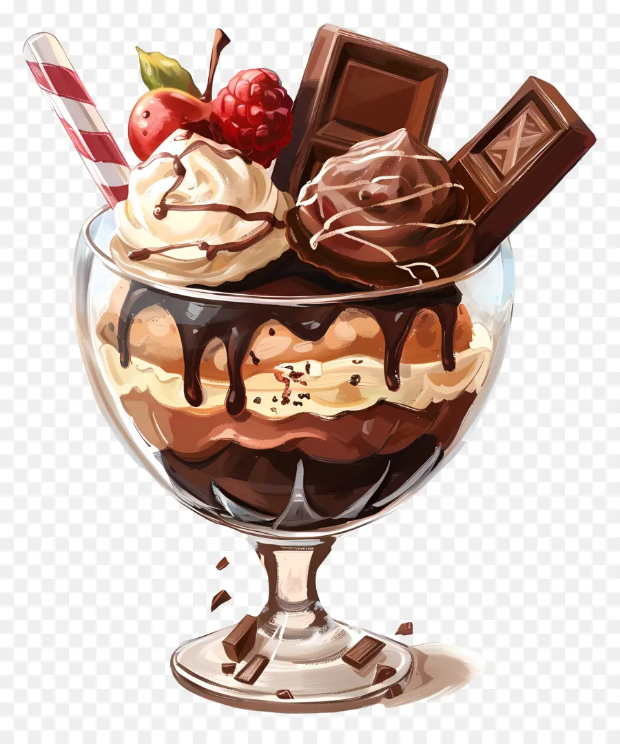 Dondurma çikolata，çikolata şurubu PNG
