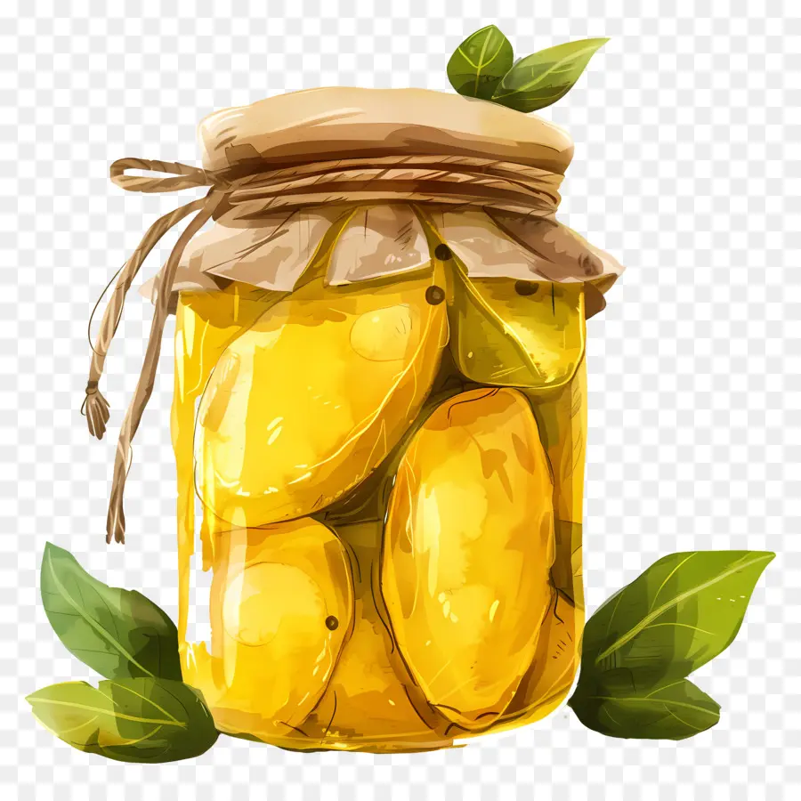 Jar Mango Turşusu，Limon PNG