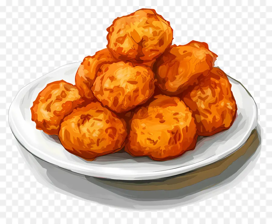 Batata Vadası，Kızarmış Nuggets PNG