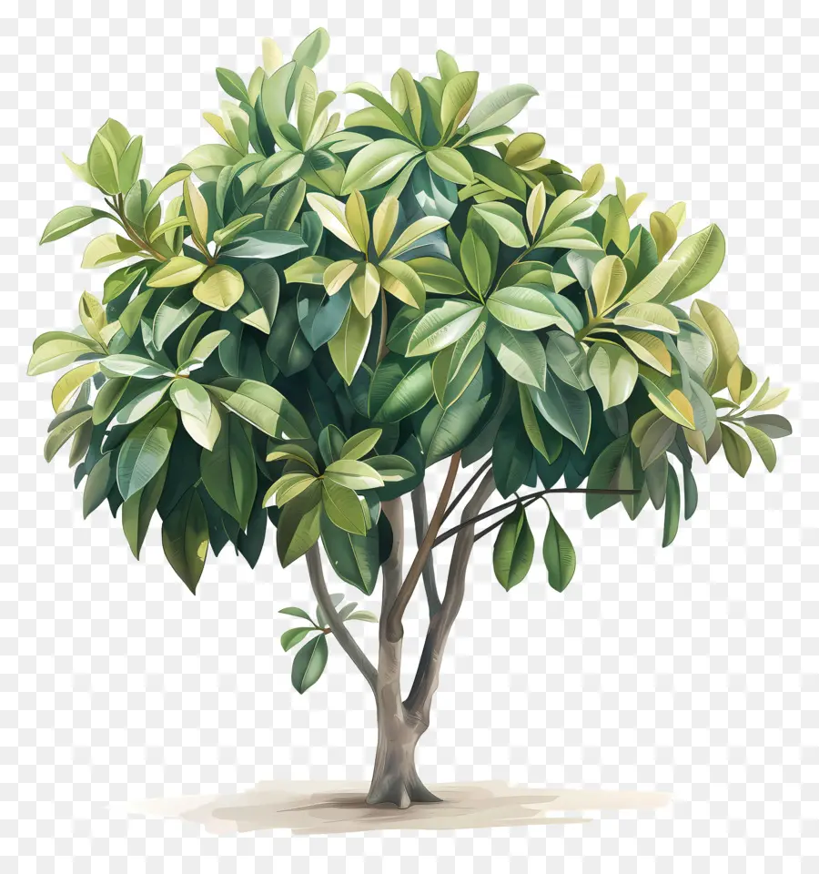Kauçuk Ağacı，Mango Ağacı PNG