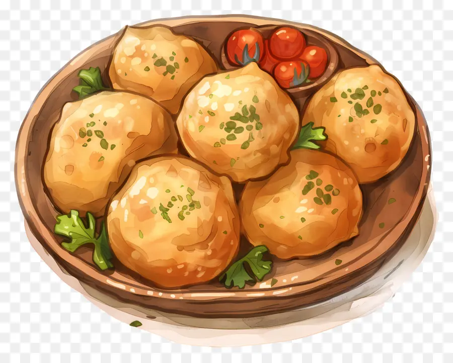 Panipuri，Ekmek Köfteleri PNG