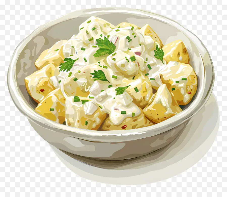 Patates Salatası，Tabak PNG