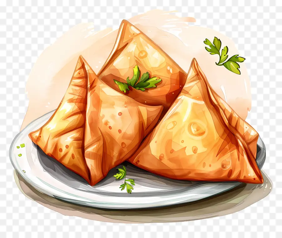 Samosa Yemeği，Samosa PNG