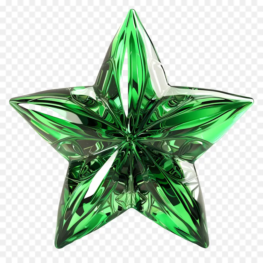 Yeşil Yıldız，Geometrik şekiller PNG