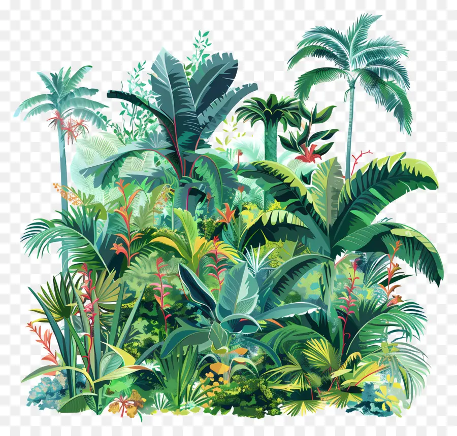 Tropikal Yağmur Ormanları，Orman PNG