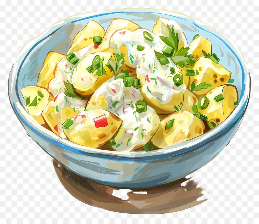 Patates Salatası，Tas PNG