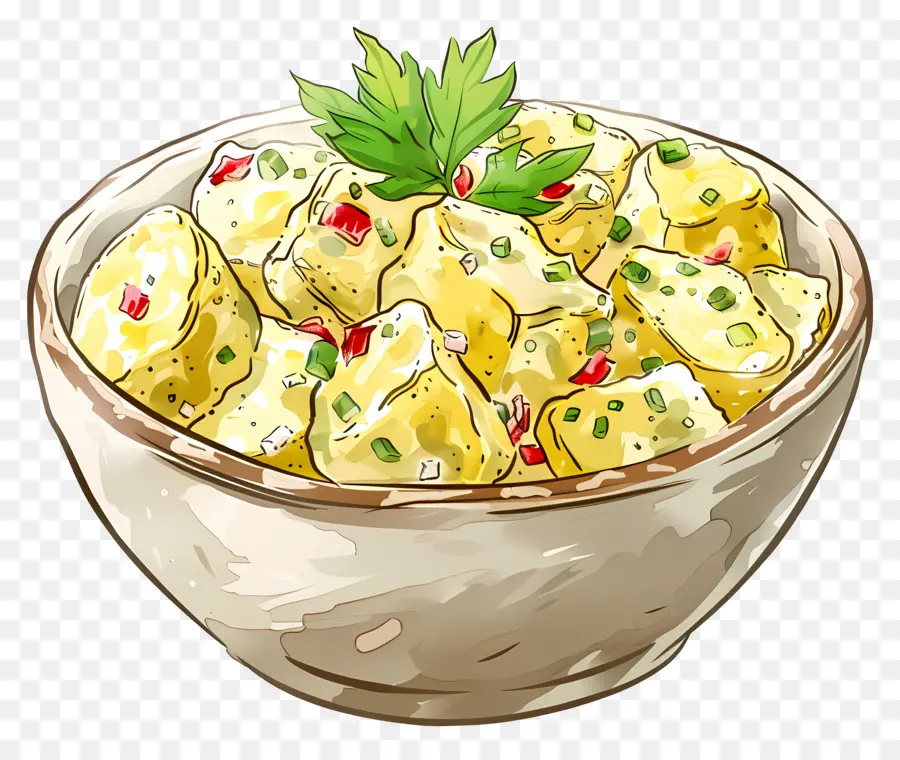 Patates Salatası，Tas PNG