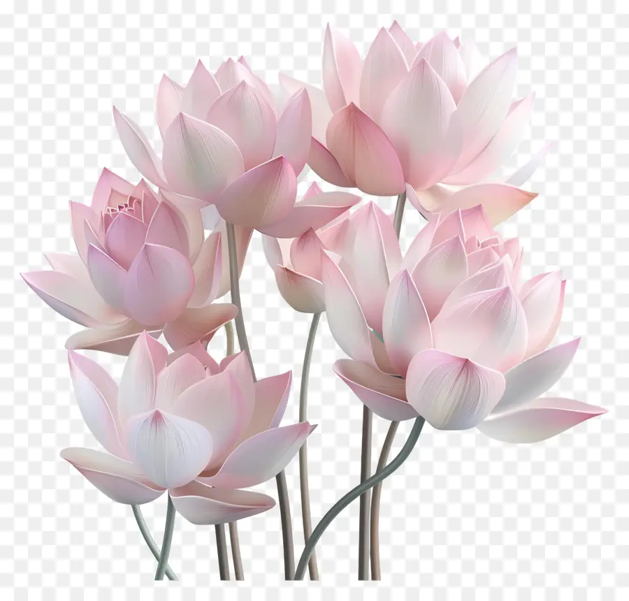 Lotus çiçekleri，Pembe Lotus PNG