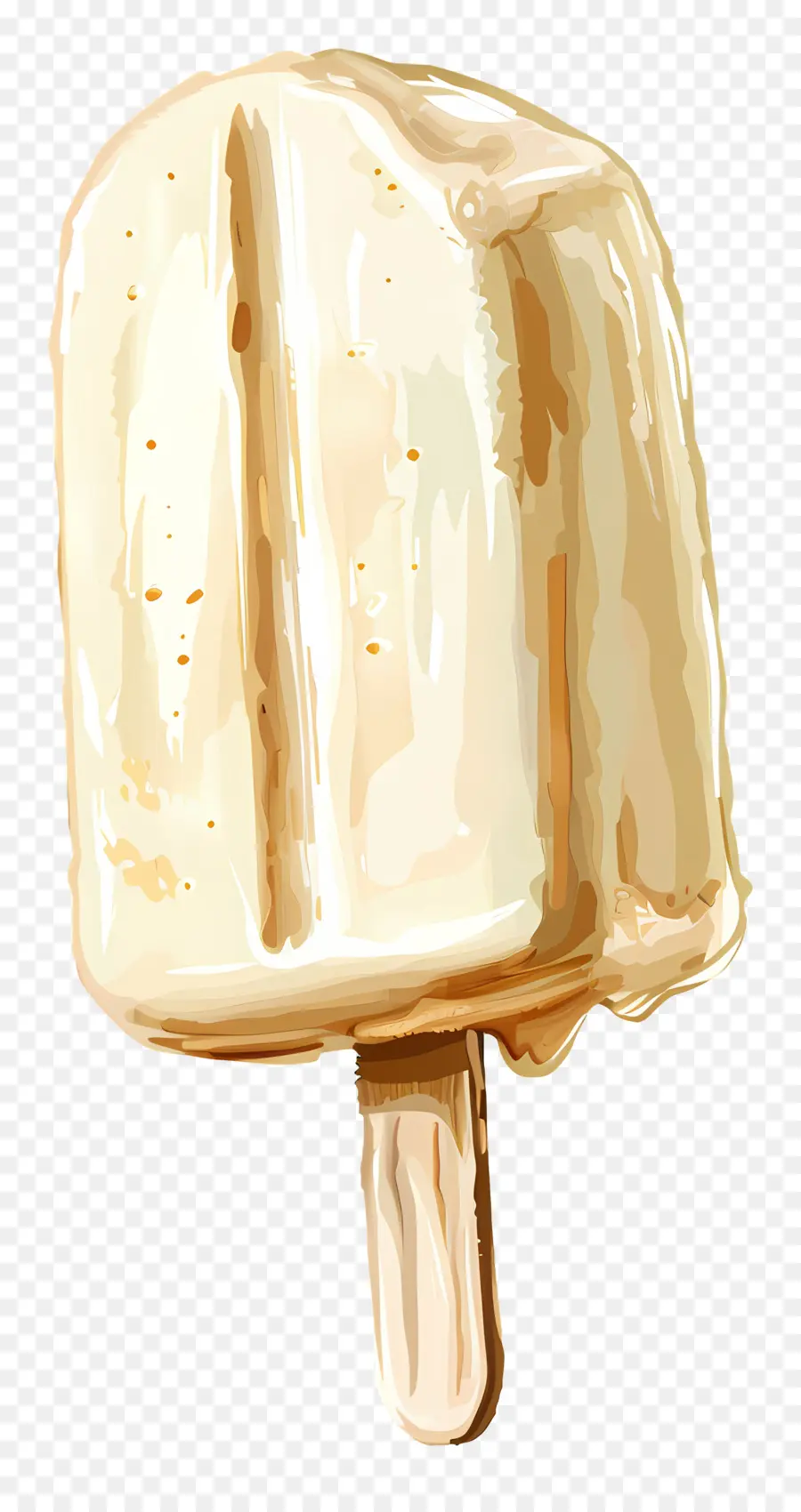 Dondurma çubuğu，Vanilyalı Dondurma PNG