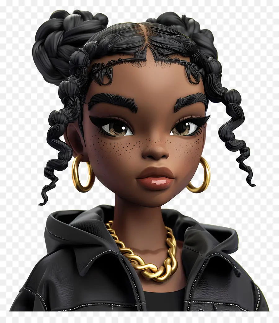 Estetik Siyah Kız，Siyah Kadın PNG