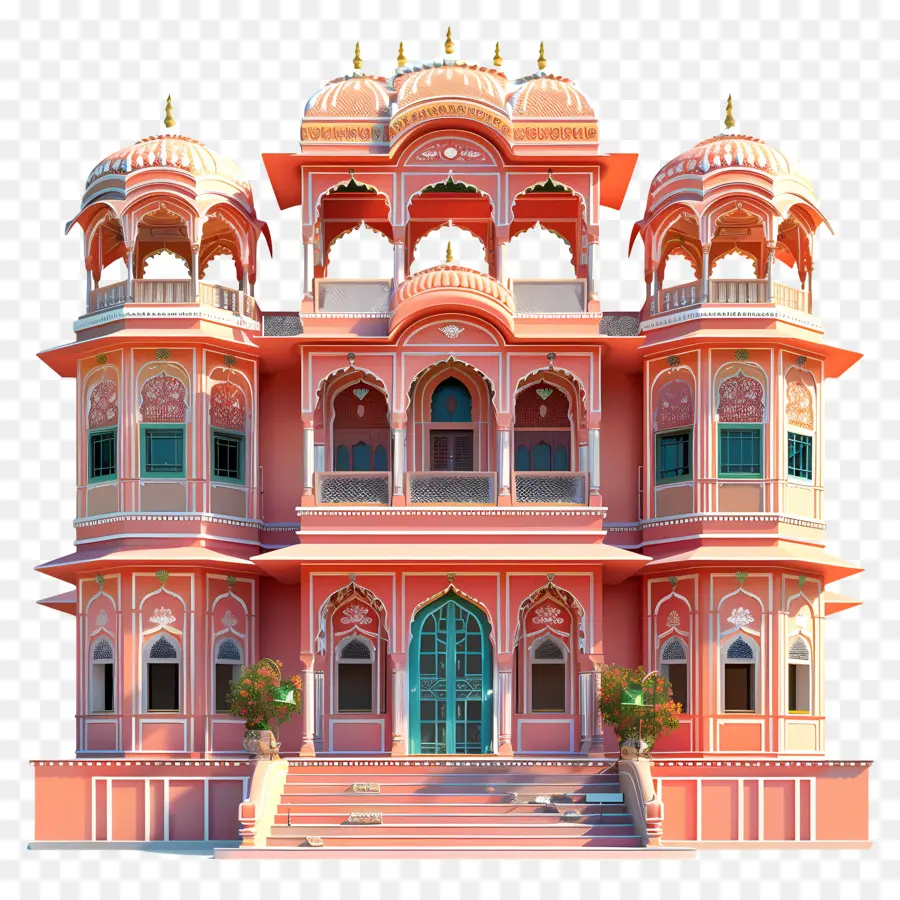 Jaipur Sarayı，Süslü Tasarımlar PNG