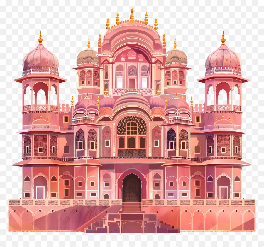 Jaipur Sarayı，Tarihi Mimarlık PNG