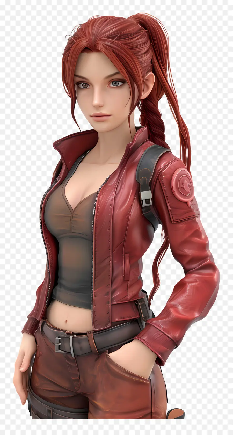 Claire Redfield Figürü，Kadın PNG