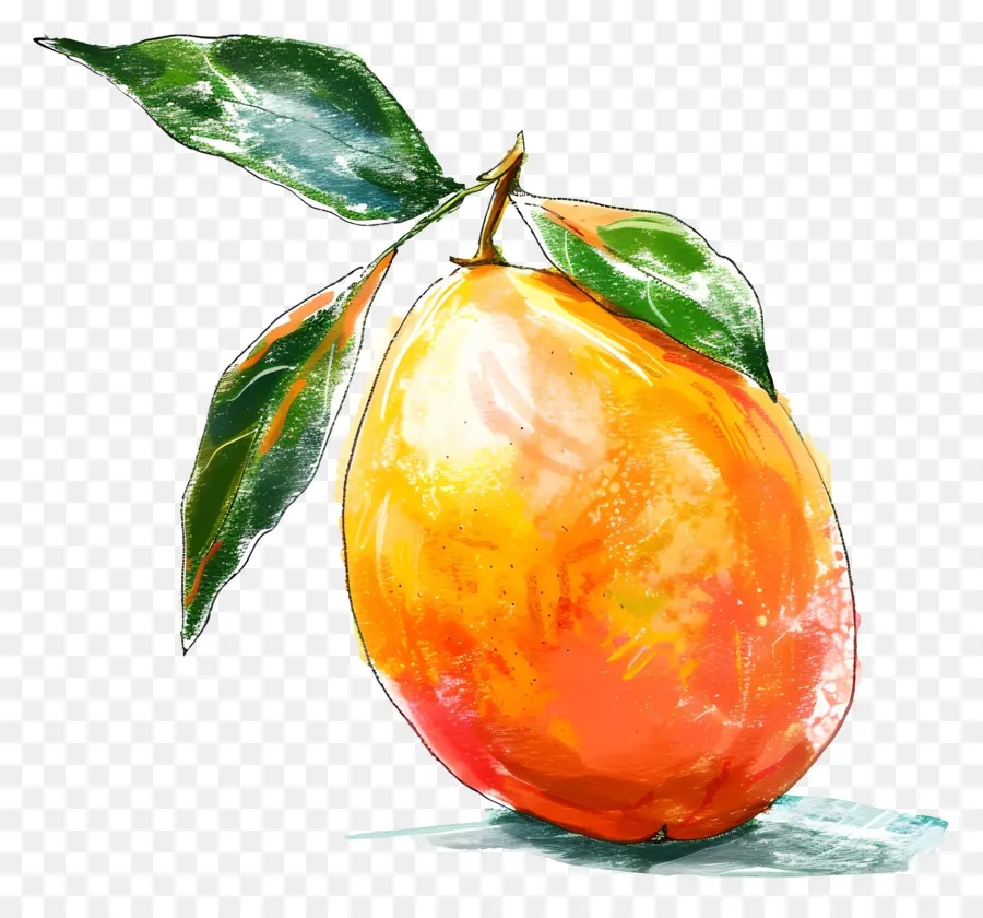 Mango，Renkli Meyve PNG