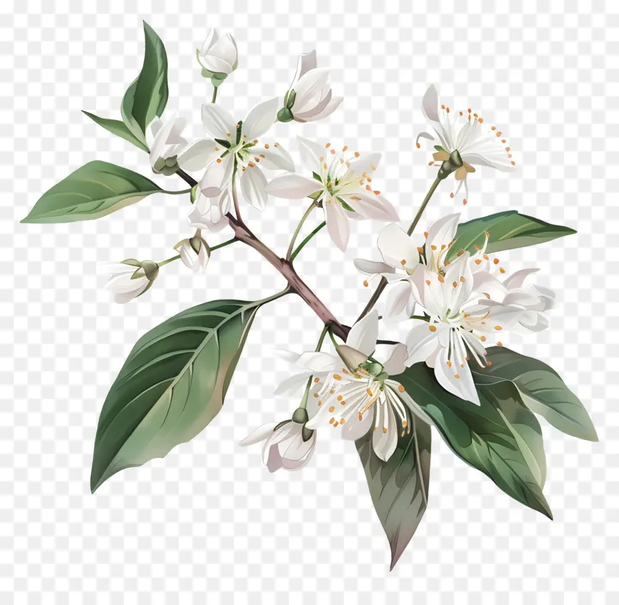 Deutzia Gracilis，çiçekli Ağaç PNG