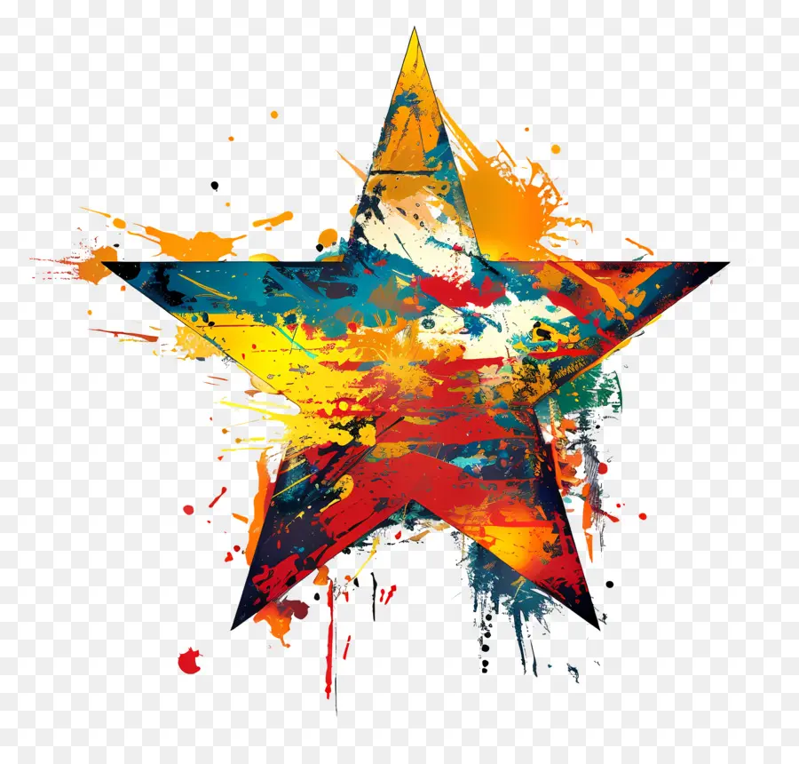 Parlayan Yıldız，Renkli PNG