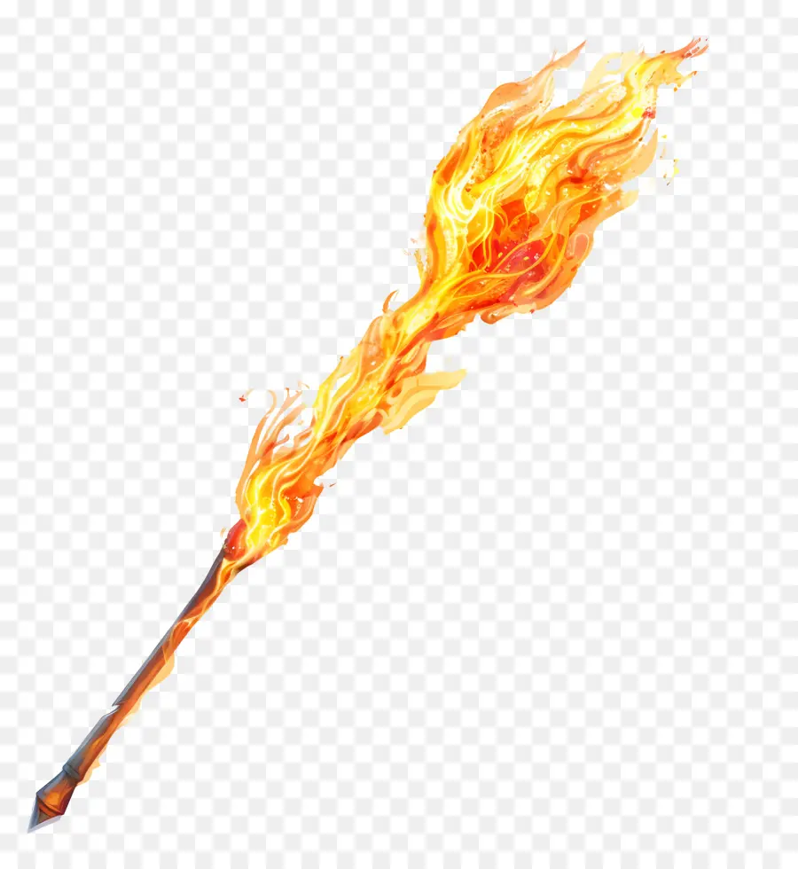 Yangın Sopa，Yanan Kılıç PNG