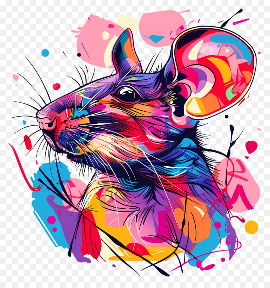Sıçan，Pop Sanatı PNG