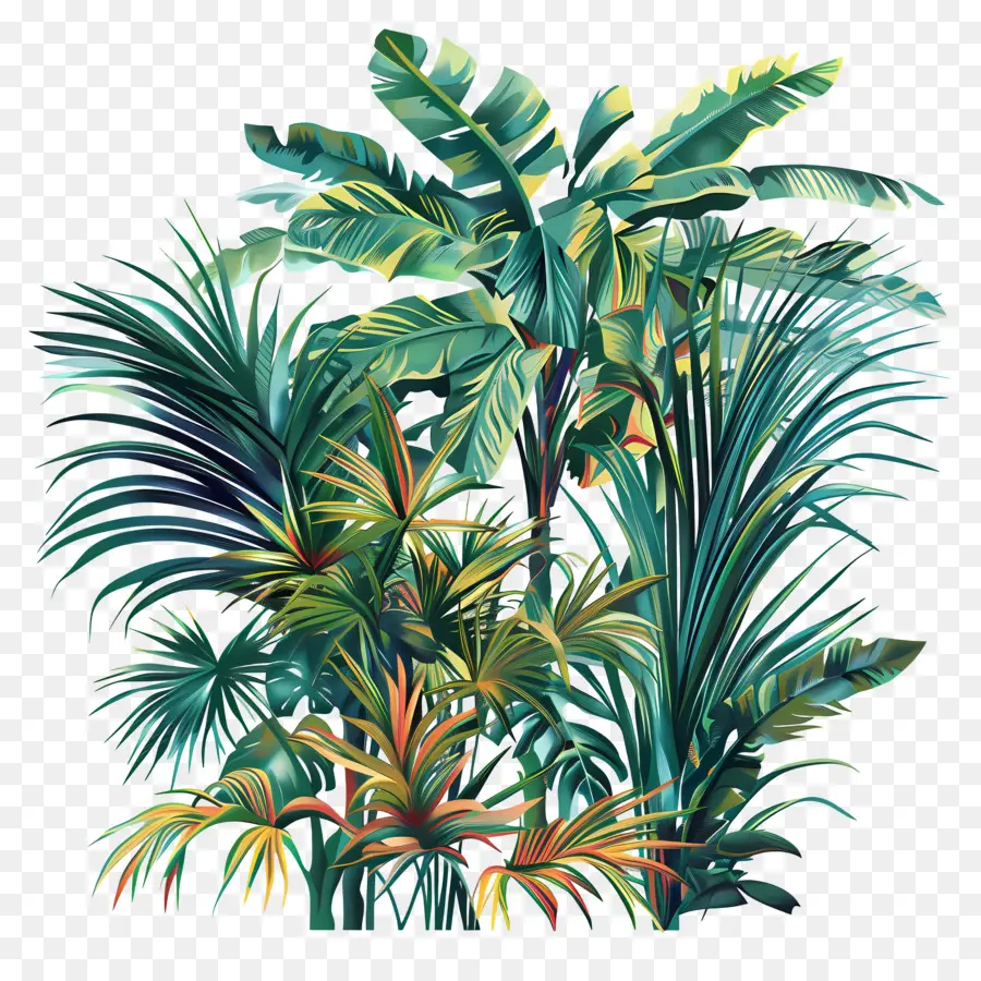 Tropikal Bitki örtüsü，Tropikal Orman PNG