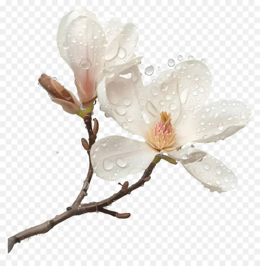 Çiy，çiçek PNG
