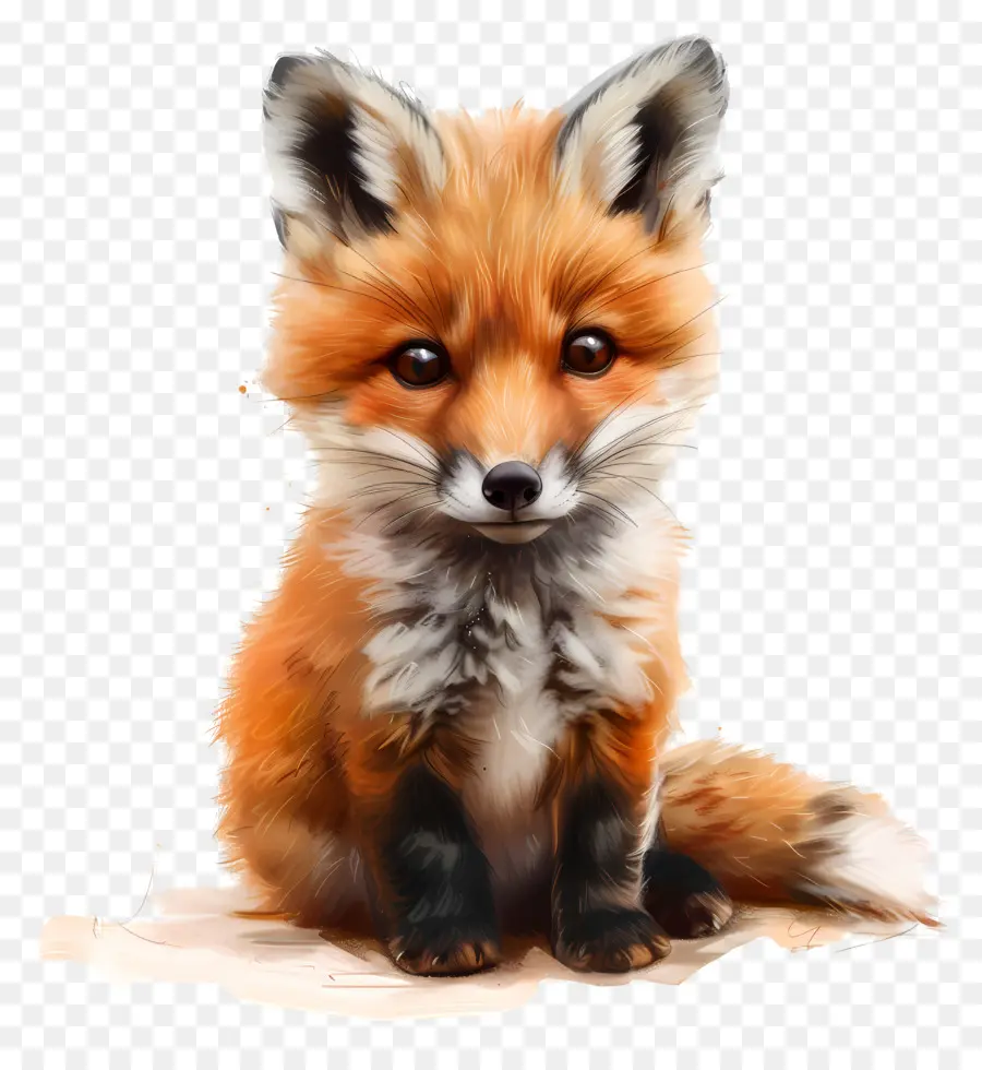 Bebek Fox，Kırmızı Tilki PNG