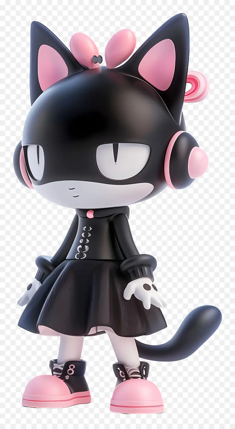 Kuromi，Kara Kedi PNG