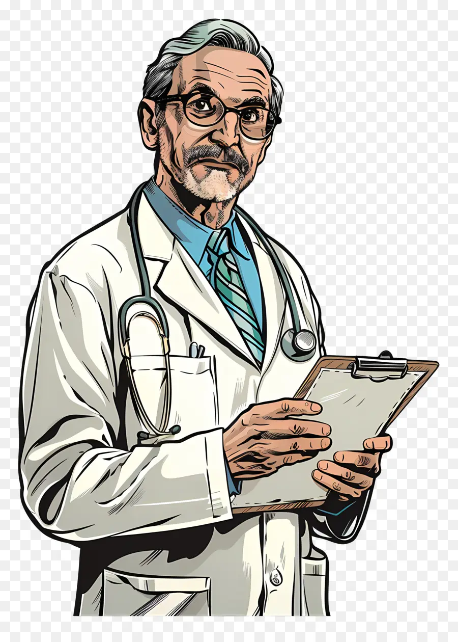 Doktor，Yaşlı Adam PNG