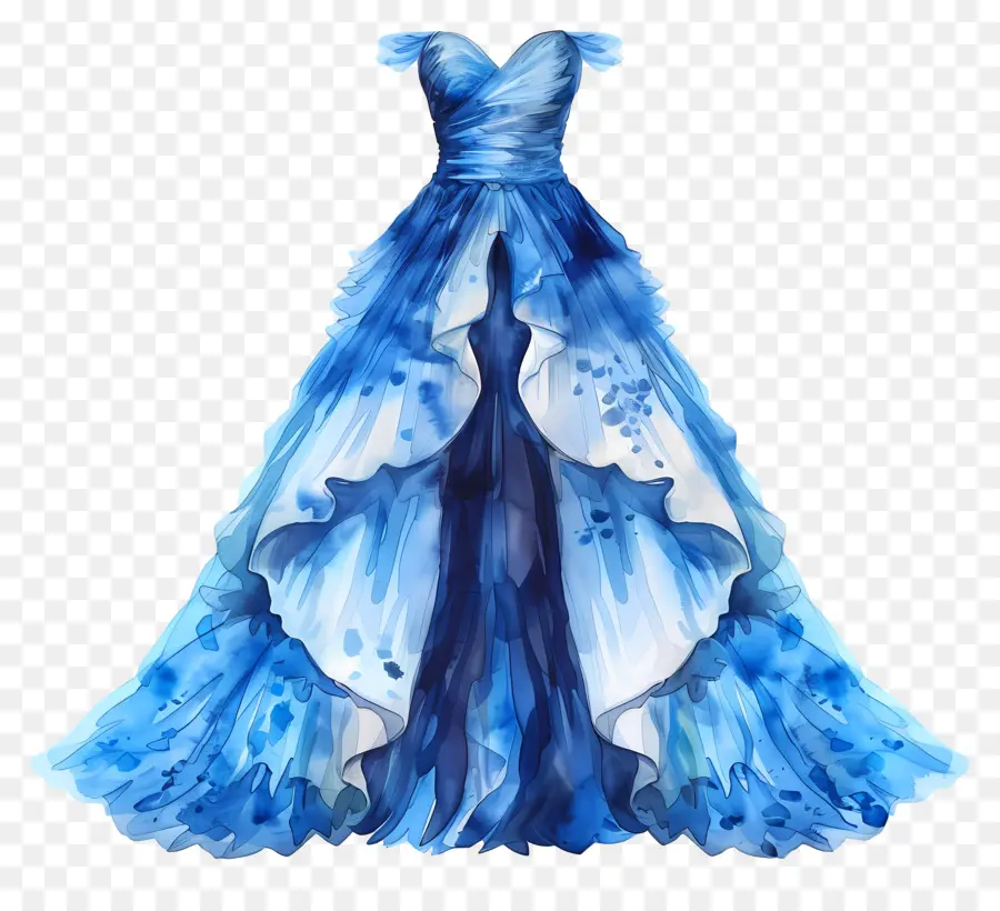 Mavi Gelinlik，Mavi Elbise PNG
