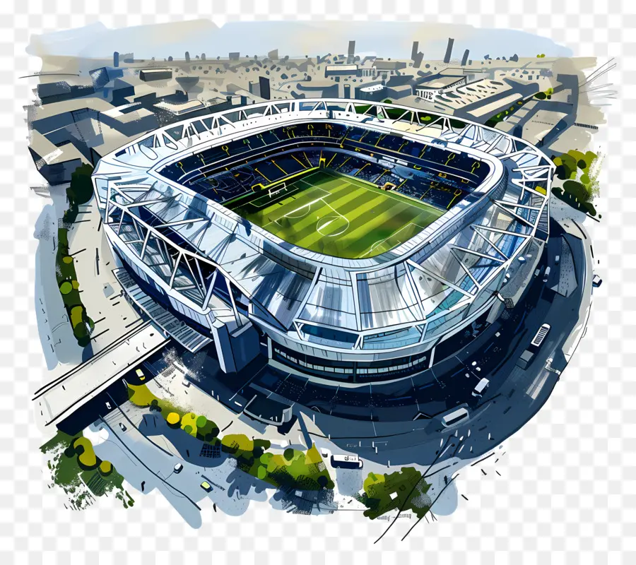 Tottenham Hotspur Stadı，Stadyum PNG