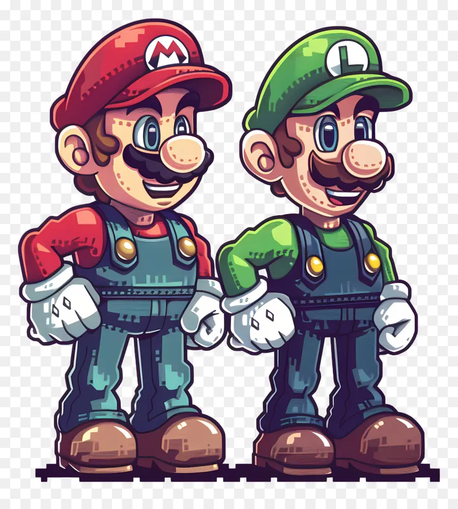 Mario Bros，Tulumdaki Erkekler PNG