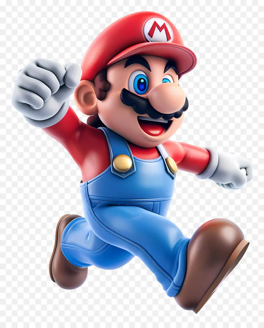Zıplayan Mario，Süper Mario PNG