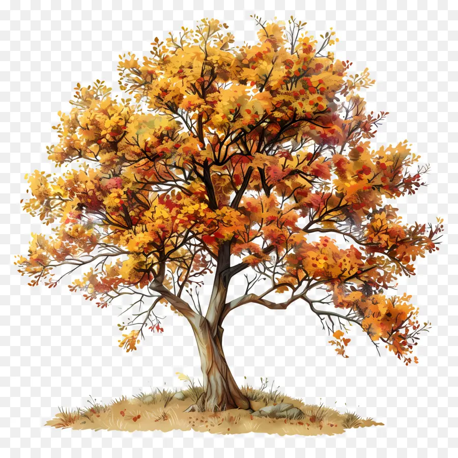 Ağaç，Sonbahar PNG