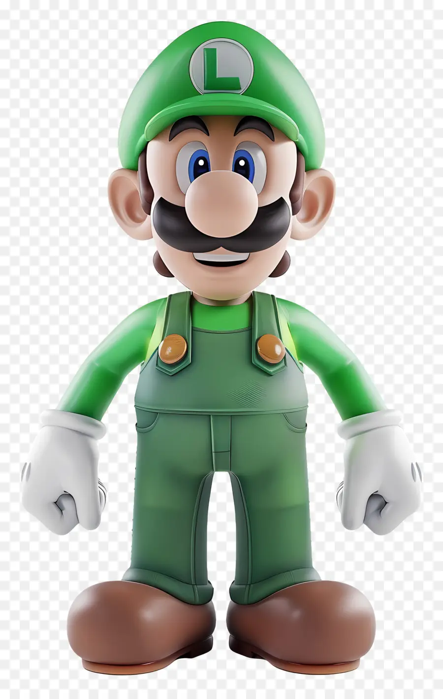 Luigi，Yeşil Karakter PNG