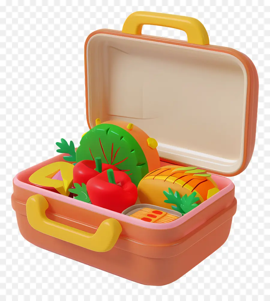 Okul öğle Yemeği Kutusu，Plastik Lunchbox PNG