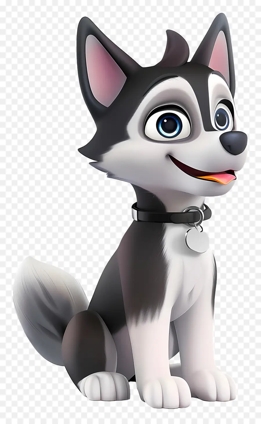 Husky Köpek Yavrusu，Karikatürize Et Husky PNG