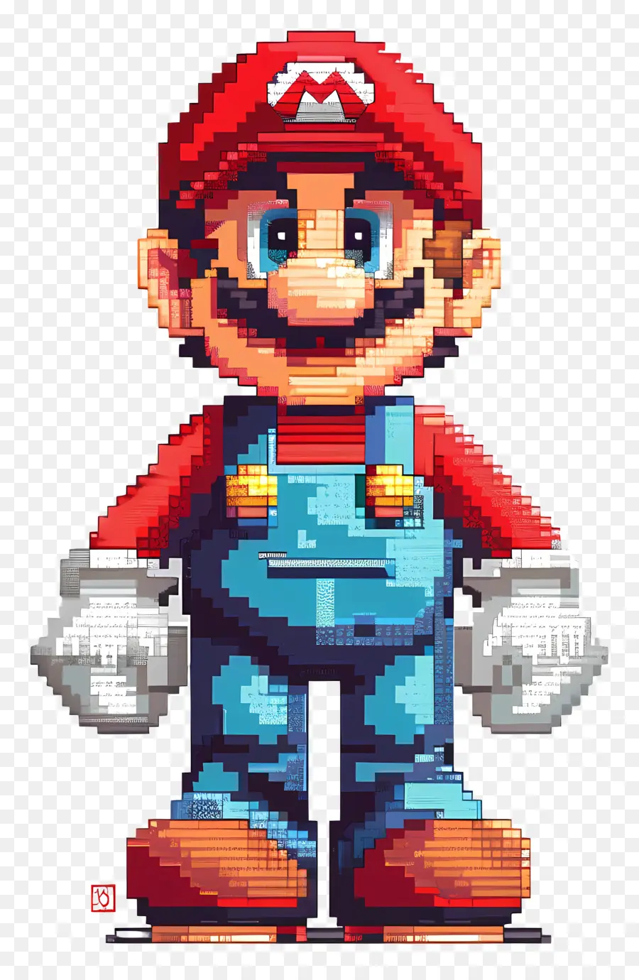 Mario Piksel，Piksel Sanat PNG
