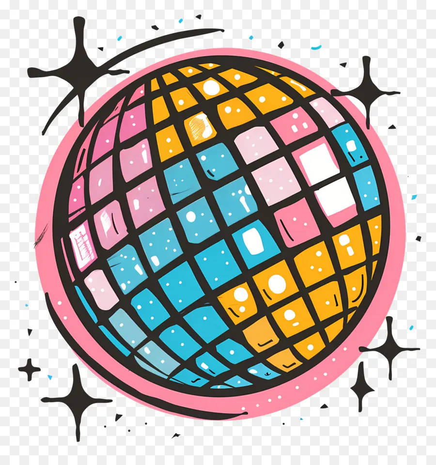 Disko Topu Clipart，Disko Topu PNG