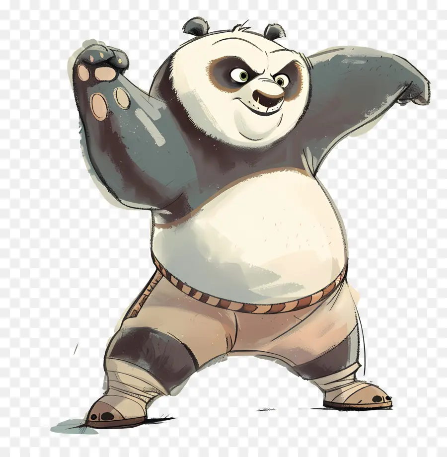 Kung Fu Pandası，Panda PNG