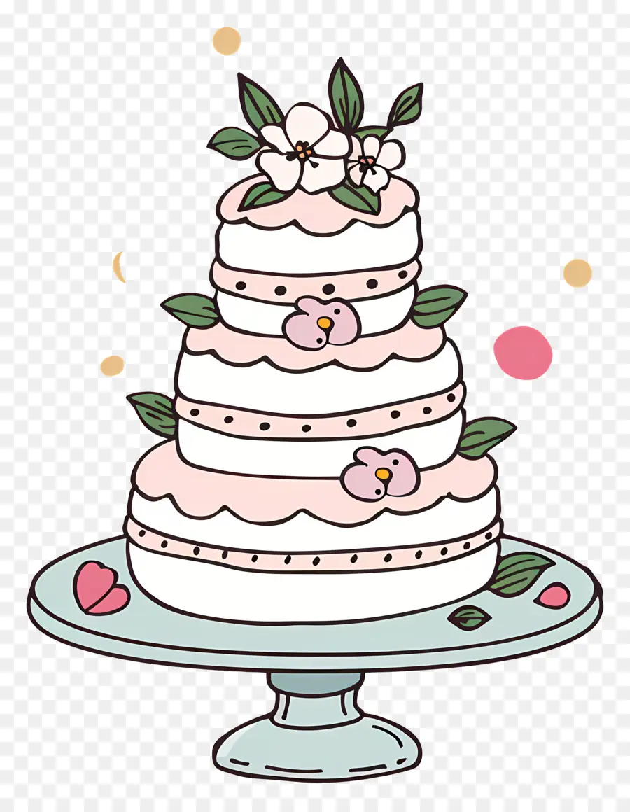 Düğün Pastası，Kek Standı PNG