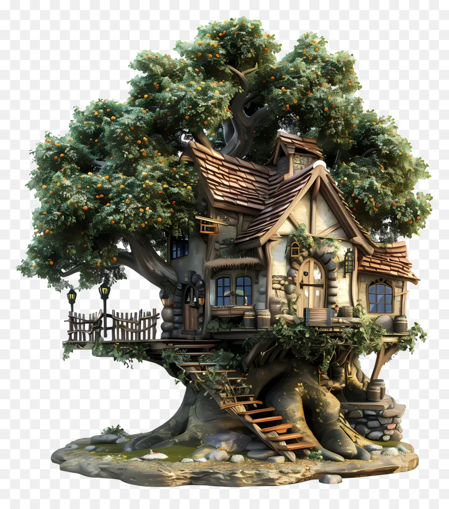 Sihirli Ağaç Evi，Ağaç Ev PNG