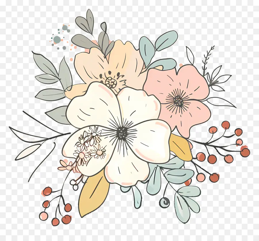 Düğün Çiçeği，çiçek Aranjmanı PNG