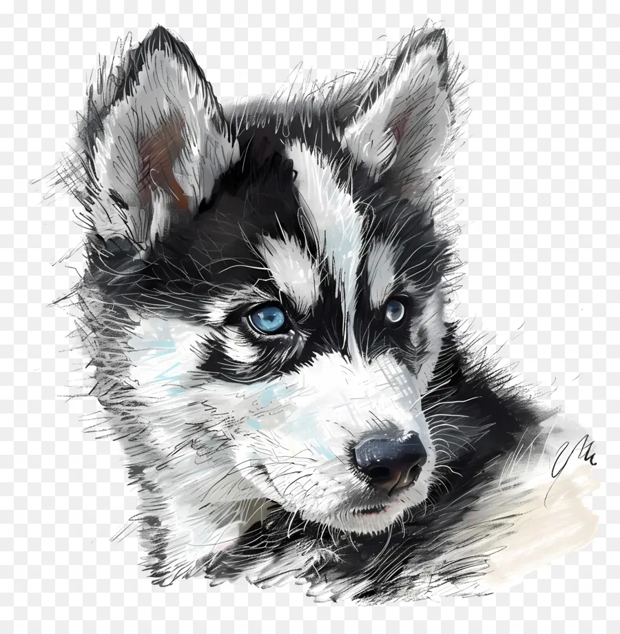 Husky Köpek Yavrusu，Husky Yavrusu PNG