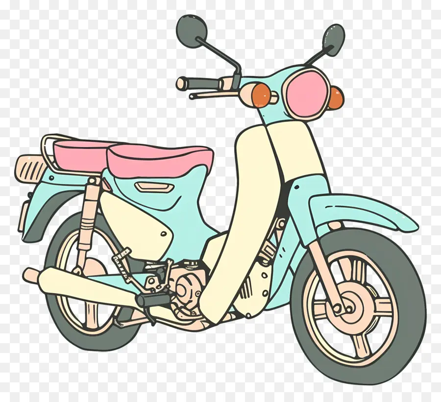 Motosiklet，Mavi PNG