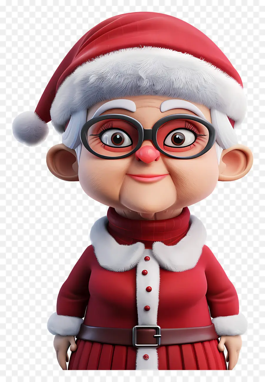 Bayan Claus，Noel Baba Kostümü PNG
