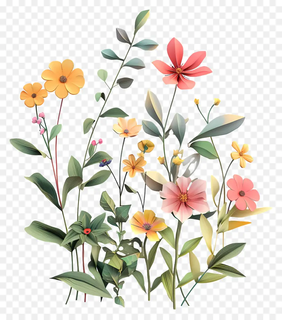 çiçek Bitkiler，çiçek PNG