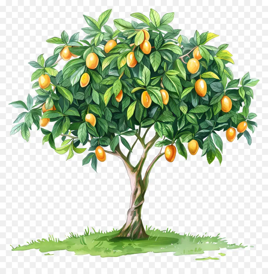 Mango Ağacı，Portakal Ağacı PNG