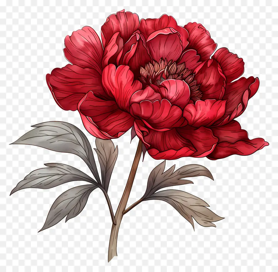 Kırmızı şakayık，çiçek Kök PNG