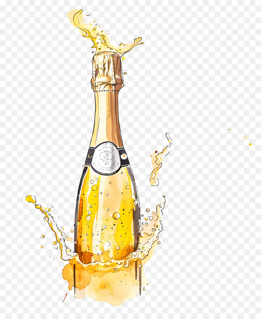 şampanya şişe，şampanya PNG