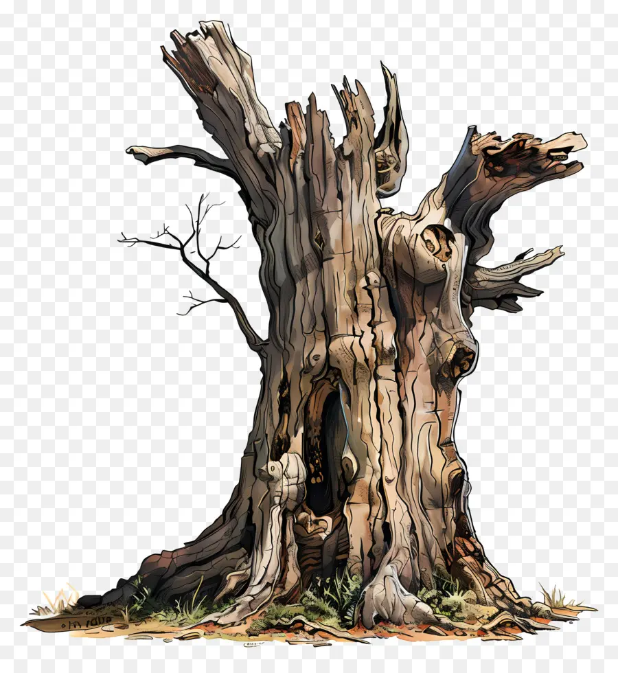 Ağacın Gövdesi，Eski Ağaç PNG