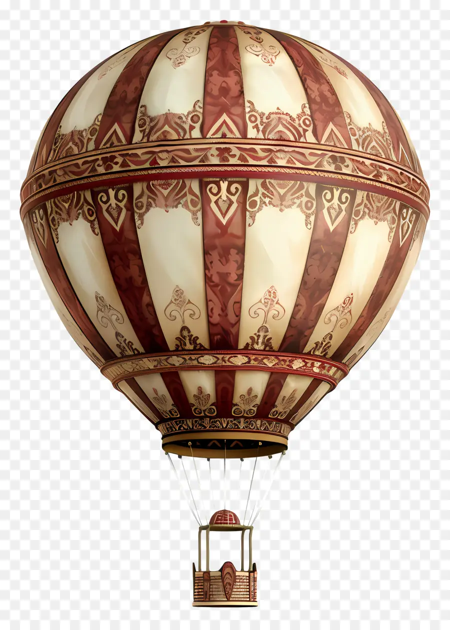 Sıcak Hava Balonu，Süslü Dekorasyon PNG